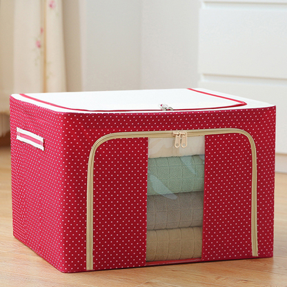Premium® Wardrobe Organizer Fabric Storage Boxes