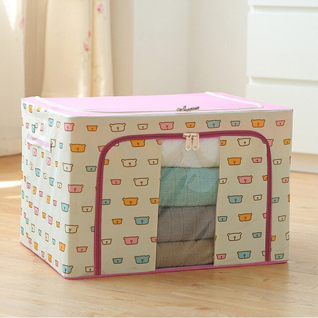 Premium® Wardrobe Organizer Fabric Storage Boxes