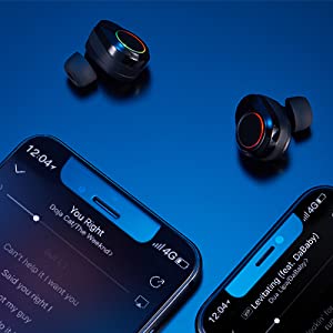 New🎧Gaming Earbuds V5.1 LED Touch Display, HiFi Ultra 9D Sound in-built 3500MAH Power Bank