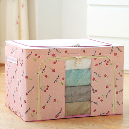 Premium® Wardrobe Organizer Fabric Storage Boxes